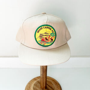 Vintage 90’s Grand Canyon Arizona Trucker Snapback Cap Retro & One of a Kind